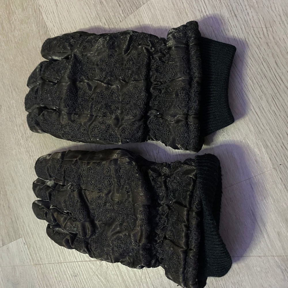 Thermosoft Insulated Gloves Unisex One Size Black 40 Gram Thermal Winter Sport